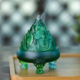  Lư xông đốt trầm hương núi cao thủy tinh CTM3 