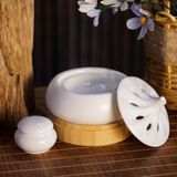  Lư điện xông trầm hỗ trợ hẹn giờ - Bạch ngọc 