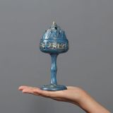  Tháp hoa sen thưởng trầm hương bằng đồng 