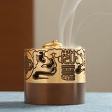  Lư xông đốt trầm hương Vân khởi đồng huân lô 