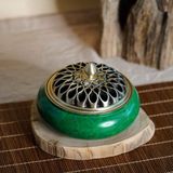  Lư xông đốt trầm hương bằng đồng CTM5 