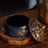  Lư xông đốt trầm hương bằng đồng CTM4 