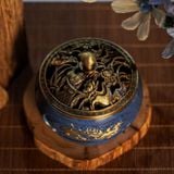  Lư xông đốt trầm hương bằng đồng CTM4 