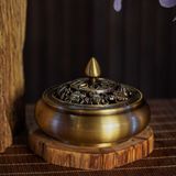  Lư xông đốt trầm hương bằng đồng CTM2 