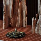  Đĩa đốt hương không tăm hoa sen 