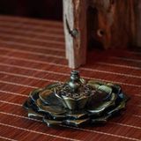  Đĩa đốt hương không tăm hoa sen 