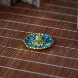  Đĩa đốt hương không tăm hoa sen 