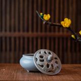  Lư xông đốt trầm hương bằng gốm cao cấp CTM3 