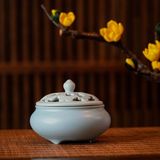  Lư xông đốt trầm hương bằng gốm cao cấp CTM3 