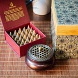  Lư xông đốt trầm hương bằng đồng CTM8 