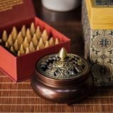  Lư xông đốt trầm hương bằng đồng CTM8 