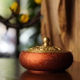  Lư xông đốt trầm hương bằng đồng CTM12 