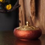  Lư xông đốt trầm hương bằng đồng CTM12 