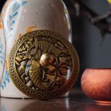  Lư xông đốt trầm hương bằng đồng CTM12 