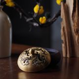  Lư xông đốt trầm hương bằng đồng CTM12 