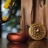  Lư xông đốt trầm hương bằng đồng CTM12 