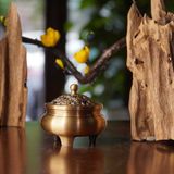 Lư xông đốt trầm hương bằng đồng CTM1 
