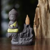  Thác khói trầm hương Như Lai bằng gốm sứ CTM1 