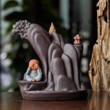  Thác khói trầm hương chú tiểu bên núi cao CTM1 