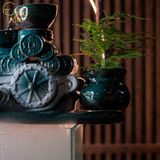  Tiểu cảnh thác khói phong thủy cao cấp CTM11 