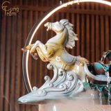  Tiểu cảnh thác khói phong thủy cao cấp CTM11 