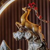  Tiểu cảnh thác khói phong thủy cao cấp CTM11 