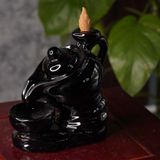  Thác khói trầm hương ấm trà dâng phật CTM1 