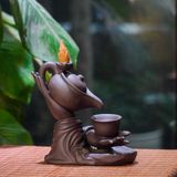  Thác khói trầm hương ấm trà dâng phật CTM1 