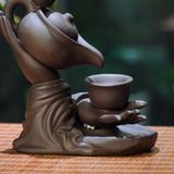  Thác khói trầm hương ấm trà dâng phật CTM1 