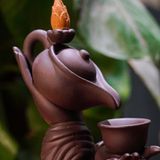  Thác khói trầm hương ấm trà dâng phật CTM1 