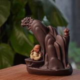  Thác khói trầm hương chú tiểu bên núi cao CTM1 