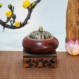  Lư xông đốt trầm hương gỗ cẩm lai CTM1 