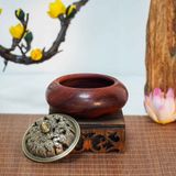  Lư xông đốt trầm hương gỗ cẩm lai CTM1 