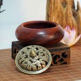  Lư xông đốt trầm hương gỗ cẩm lai CTM1 