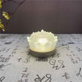  Lư xông đốt trầm hương hoa sen thủy tinh CTM2 