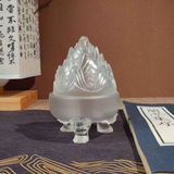  Lư xông đốt trầm hương núi cao bằng thủy tinh CTM1 