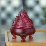  Lư xông đốt trầm hương núi cao thủy tinh CTM3 