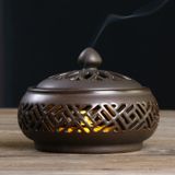  Lư xông đốt trầm hương bằng gốm cao cấp CTM12 
