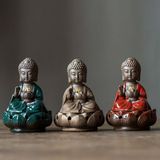  Lư xông đốt trầm hương Như Lai tọa liên hoa 