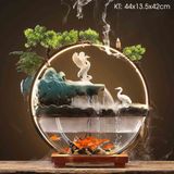  Tiểu cảnh thác khói phong thủy cao cấp CTM1 