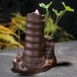  Thác khói trầm hương đốt trúc 