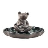  Thác khói ếch trên lá sen 