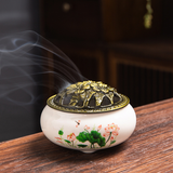  Lư xông đốt trầm hương bằng gốm CTM25 