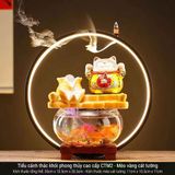  Tiểu cảnh thác khói phong thủy cao cấp CTM2 