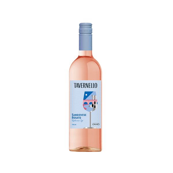 Rượu Vang Hồng Ý Tavernello Sangiovese Rosato 12% - 750ML