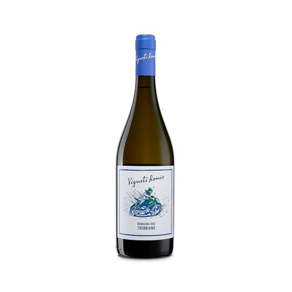 Rượu Vang Trắng Ý Vigneti Romio Romagna Trebbiano 12% -750ML