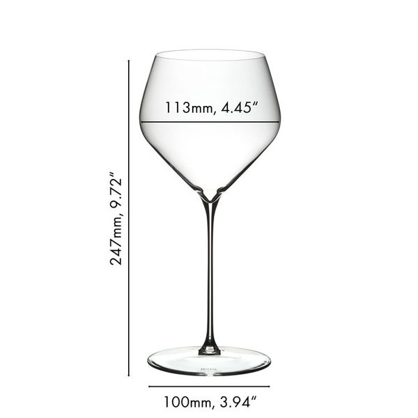 Ly Rượu Vang Trắng Riedel Veloce Chardonnay 690ml