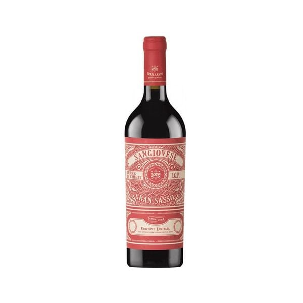 Rượu Vang Đỏ Ý Fantini Gran Sasso Sangiovese Terre Di Chieti IGT 12.5% - 750ML