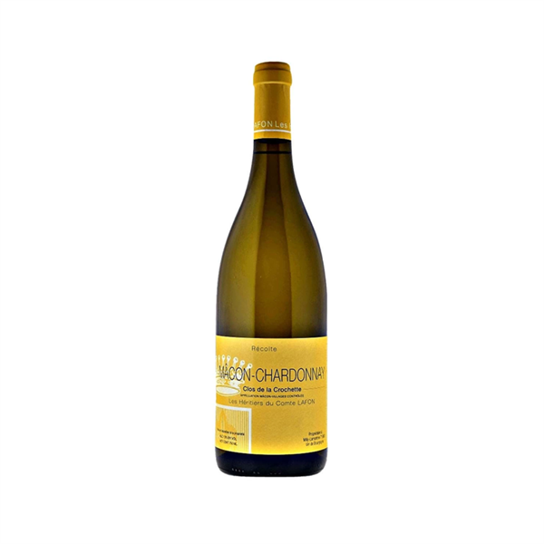 Rượu Vang Trắng Pháp Les Heritiers du Comte Lafon Clos de La Crochette Macon Chardonnay 750ML