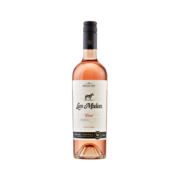 Rượu Vang Hồng Miguel Torres Las Mulas Reserva Rose Central Valley (Pinot Noir - Monastrell)(Organic & Vegan) 13.5% - 750ML